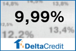 Банк DeltaCredit вновь запускает акцию «9,99%» по рублевой ипотеке