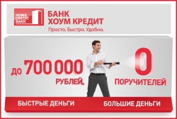 Кредиты наличными и кредитные карты от Банка Хоум Кредит: «Просто. Быстро. Удобно.»